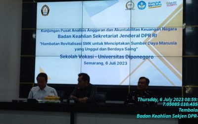 Kunjungan Pusat Analisis Anggaran dan Akuntabilitas Keuangan Negara Oleh Badan Keahlian Sekretariat Jenderal DPR RI