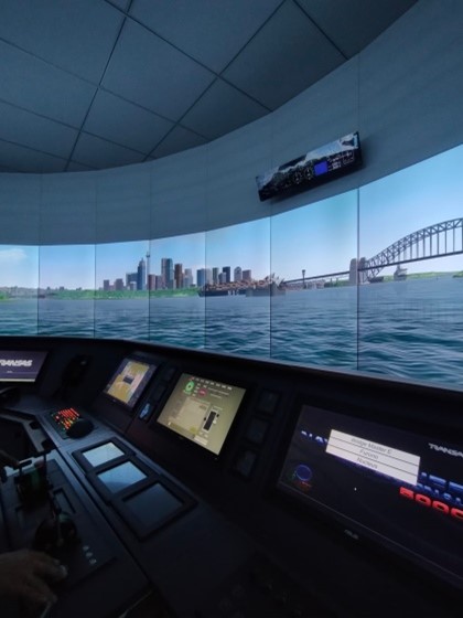 Undip Vocational TRKP, Learn Ship Handling Simulator in China