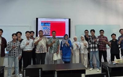Visiting Lecturer Mr. ZhangZhixun from Jiangsu Shipping College China in Naval Architecture Engineering Technology Study Program