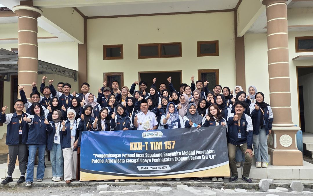 Tim KKN-T 157 Undip Resmi Tuntaskan Pengabdian di Desa Sepakung, Usung Inovasi  Digital dan Ekonomi Kreatif