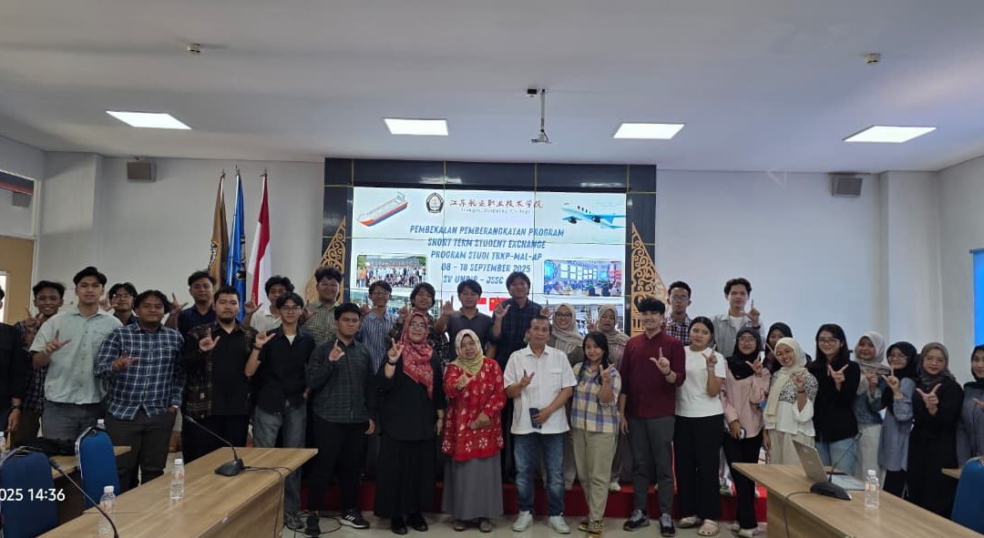 SV UNDIP Bekali Mahasiswa TRKP–MAL dan AP Jelang Short-Term Student Exchange ke Jiangsu Shipping College, China