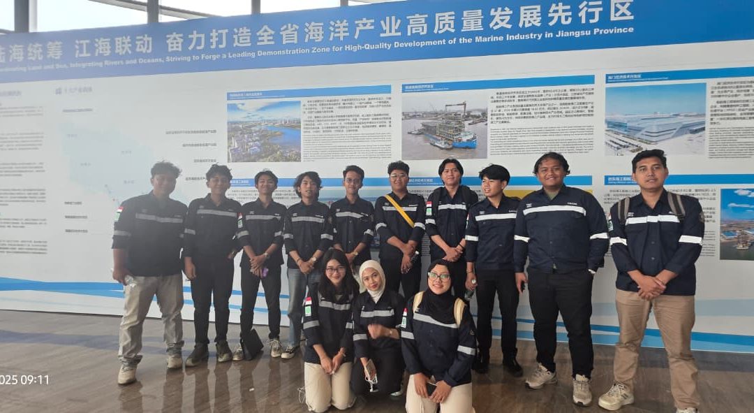 Pameran Industri Perkapalan dan Offshore Nantong 2025 Diikuti oleh Mahasiswa TRKP